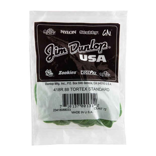 پیک گیتار دانلوپ Dunlop Tortex 0.88mm