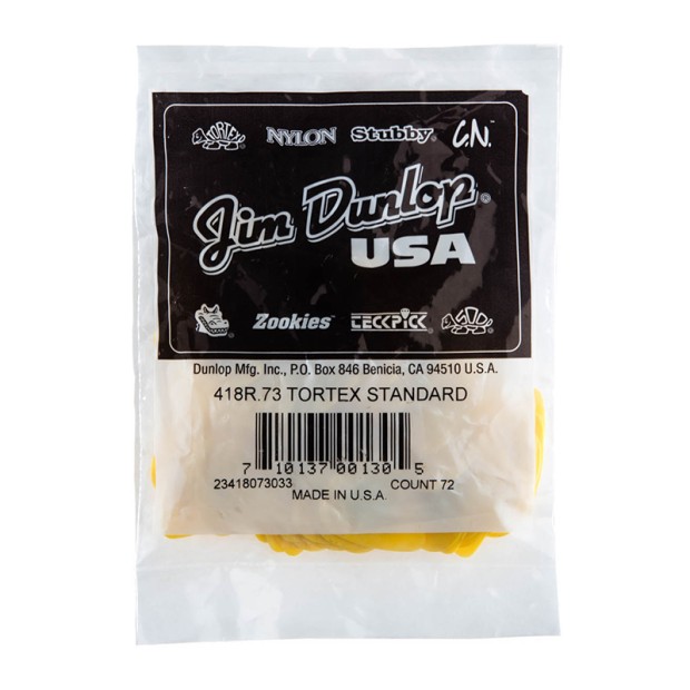 پیک گیتار دانلوپ Dunlop Tortex 0.73mm