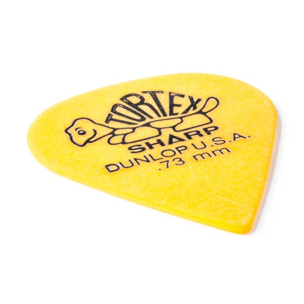 پیک گیتار دانلوپ Dunlop 412R 0.73mm Tortex Sharp Yellow Guitar Pick