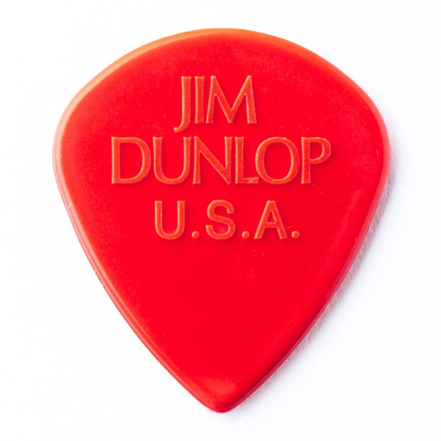 پیک گیتار دانلوپ Dunlop 47PEJ3N Eric Johnson Nylon Jazz III Red Nylon 6-Pack