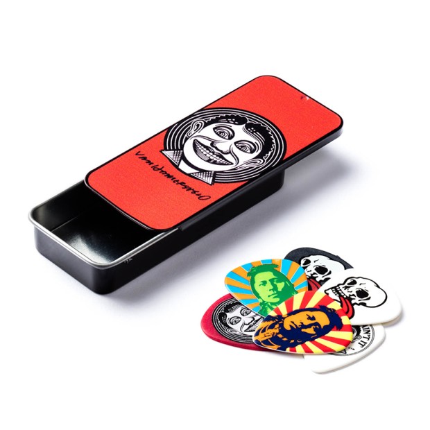 پیک گیتار دانلوپ Dunlop Van Hammersveld Pick TIN Johnny Face JVHPT01M