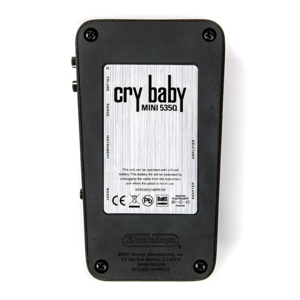 پدال دانلوپ Dunlop Mini 535Q Wah CBM535Q Cry Baby Pedal