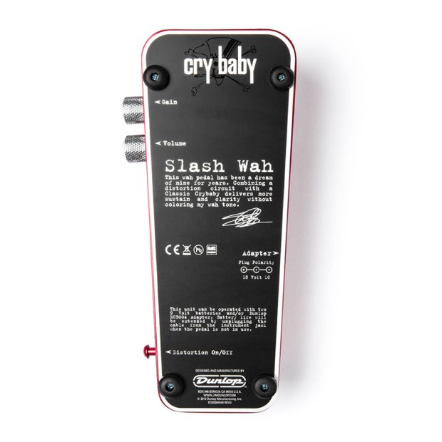 پدال دانلوپ Dunlop SW95 Slash Signature Cry Baby Wah Pedal