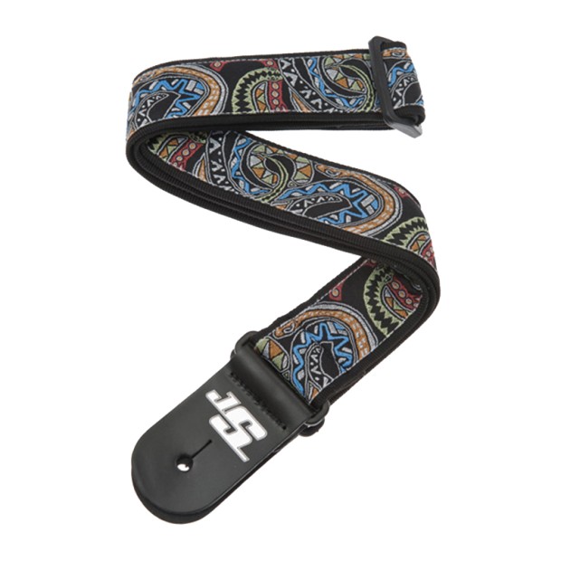 بند گیتار داداریو D'Addario  Joe Satriani Guitar Strap Snakes Mosaic
