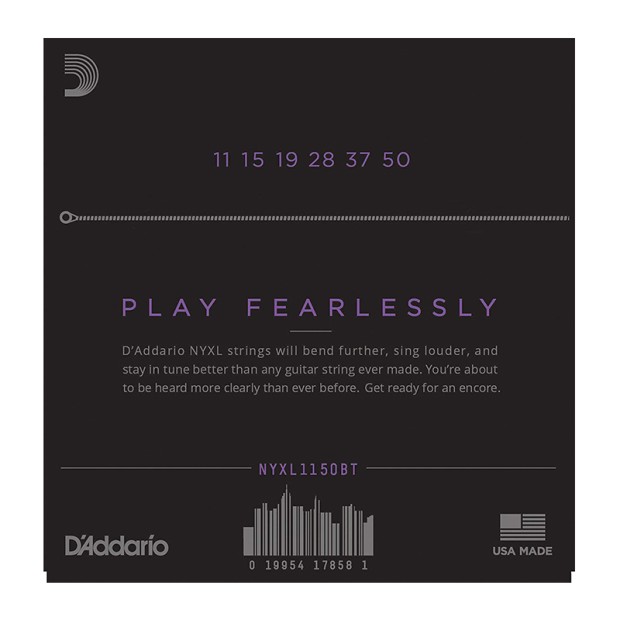 سیم گیتار الکتریک داداریو D'Addario NYXL1150BT Nickel Wound Balanced Tension