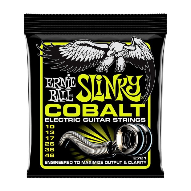 سیم گیتار الکتریک ارنی بال Ernie Ball 2721 Cobalt Regular Slinky 10-46