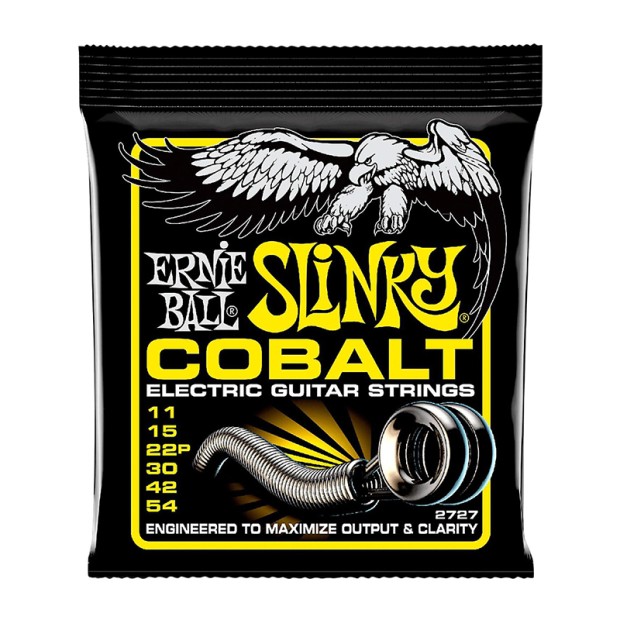 سیم گیتار الکتریک ارنی بال Ernie Ball 2727 Cobalt Beefy Slinky Electric Guitar Strings