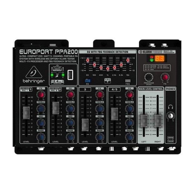 اسپیکر | باند اکتیو بهرینگر Behringer Europort PPA200