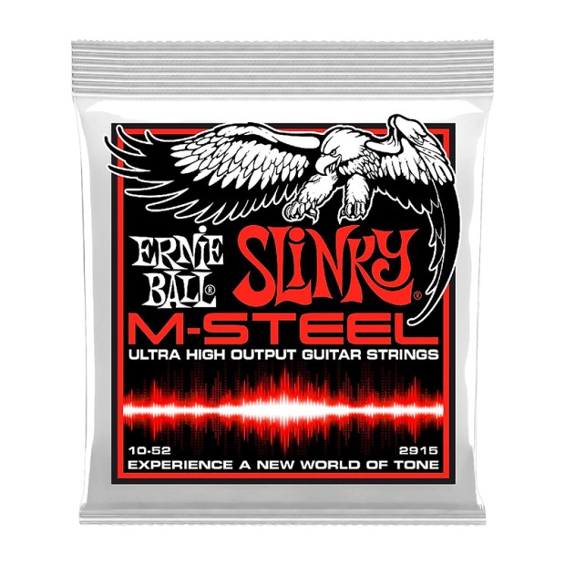 سیم گیتار الکتریک ارنی بال Ernie Ball 2915 M-Steel Skinny Top Heavy Bottom Electric Guitar Strings