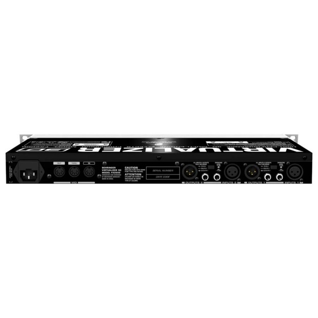 پردازشگر صوتی بهرینگر Behringer VIRTUALIZER 3D FX2000
