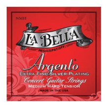 قیمت خرید فروش سیم گیتار کلاسیک لابلا La Bella SMH Argento Extra Fine Silver Plating – Medium-Hard Tension