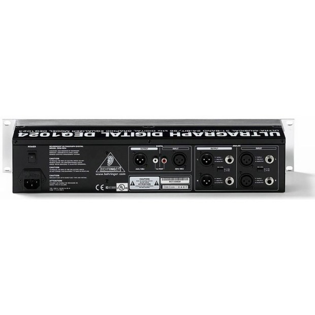 پردازشگر صوتی بهرینگر Behringer ULTRAGRAPH DIGITAL DEQ1024