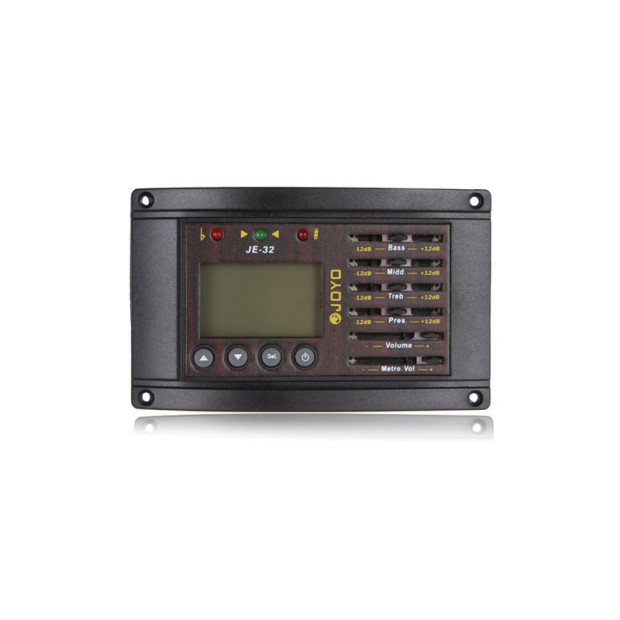 پیکاپ جویو JOYO JE-32 4-Band EQ with Tuner and Metronome