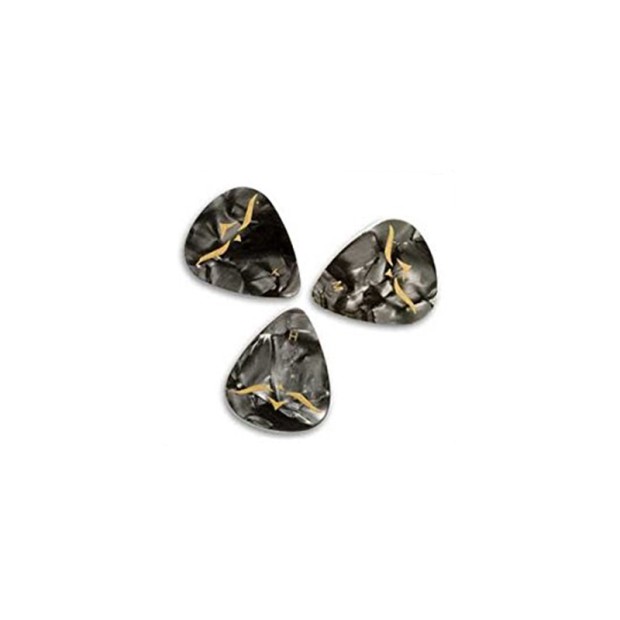 پیک گیتار پی آر اس Prs Black Pearloid Medium Guitar Picks x12