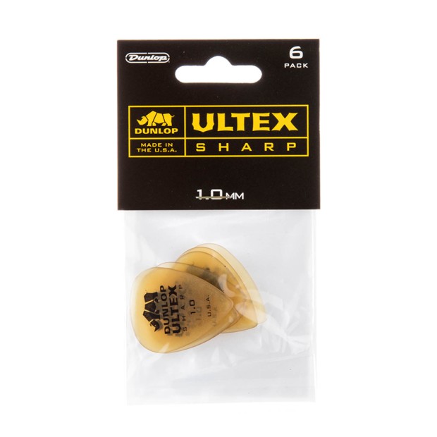 پیک گیتار دانلوپ Dunlop Ultex Sharp Guitar Picks 1.0mm 6 PK 433P
