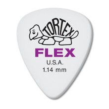 قیمت خرید فروش پیک گیتار دانلوپ Dunlop Tortex Flex 428R 1.14mm Purple Guitar Pick