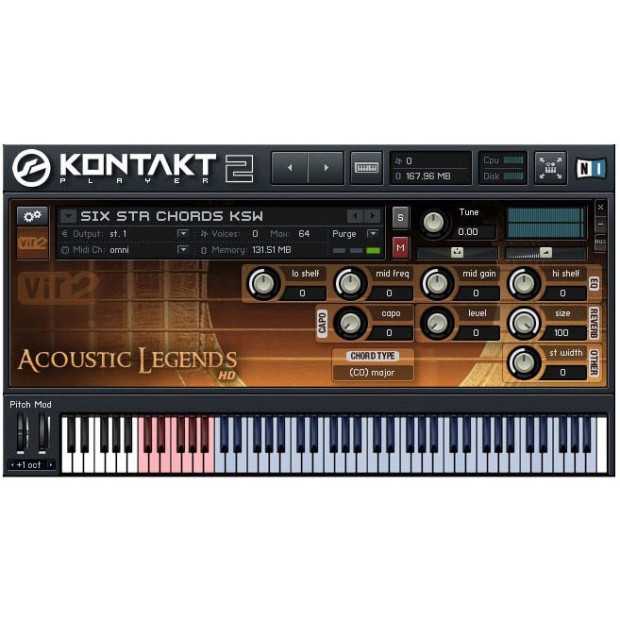 وی اس تی پلاگین ویر2 اینسترومنت Vir2 Instruments Acoustic Legend HD