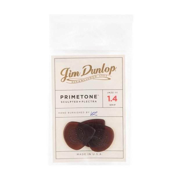 پیک گیتار دانلوپ Dunlop 518P1.4 Primetone Jazz III Guitar Pick 3 PK