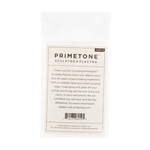 پیک گیتار دانلوپ Dunlop 518P1.4 Primetone Jazz III Guitar Pick 3 PK