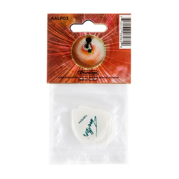 پیک گیتار دانلوپ Dunlop AALP03 0.60mm Tosin Abasi Tortex Jazz III XL White Guitar Pick