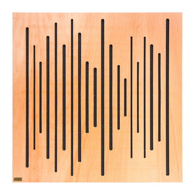 پنل آکوستیک دکونیک Deconik Wave Wood Absorption LightBrown