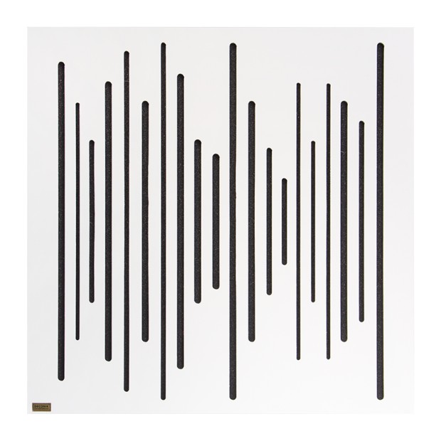 پنل آکوستیک دکونیک Deconik Wave Wood Absorption White