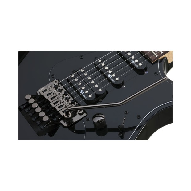 گیتار الکتریک شکتر Schecter SGR Banshee 6 FR BK Gloss Black BLK SKU #3856