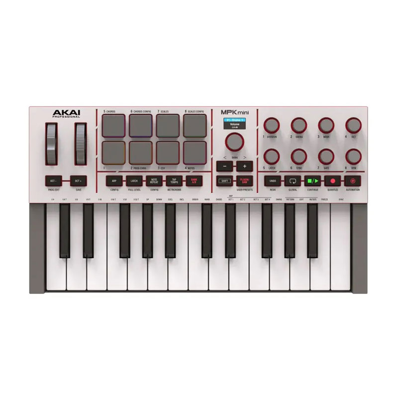 قیمت خرید فروش میدی کنترلر آکایی AKAI MPK mini IV White