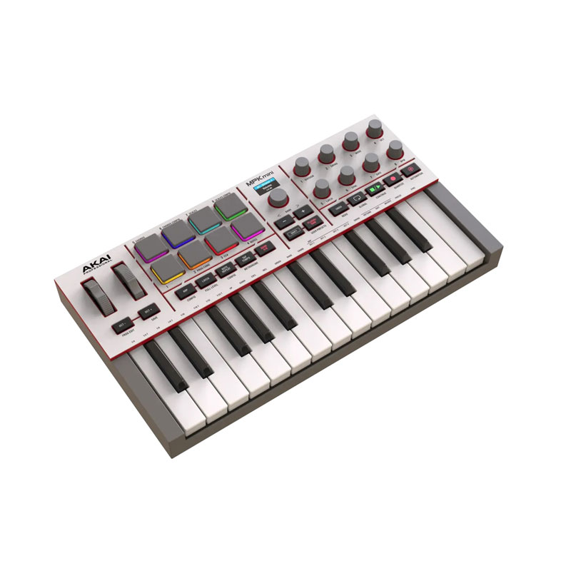 میدی کنترلر آکایی AKAI MPK mini IV White