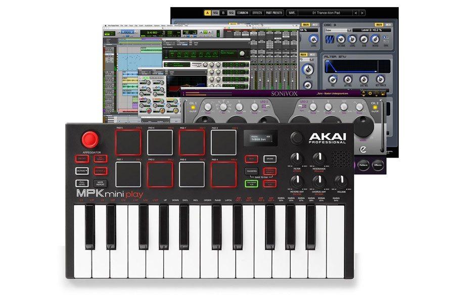 میدی کنترلر Akai MPK Mini Play