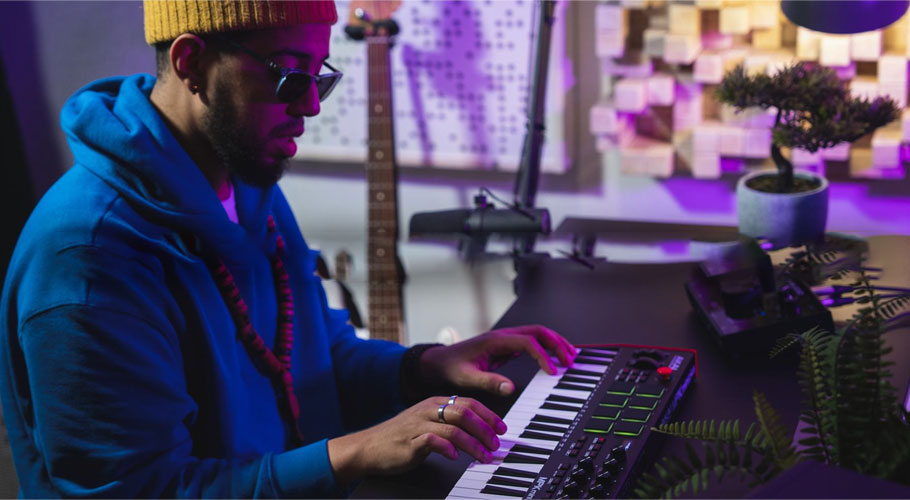 میدی کنترلر AKAI MPK Mini Plus