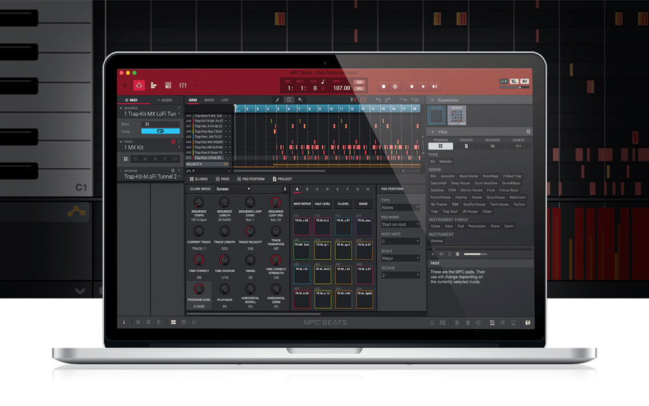 میدی کنترلر AKAI MPK Mini Plus