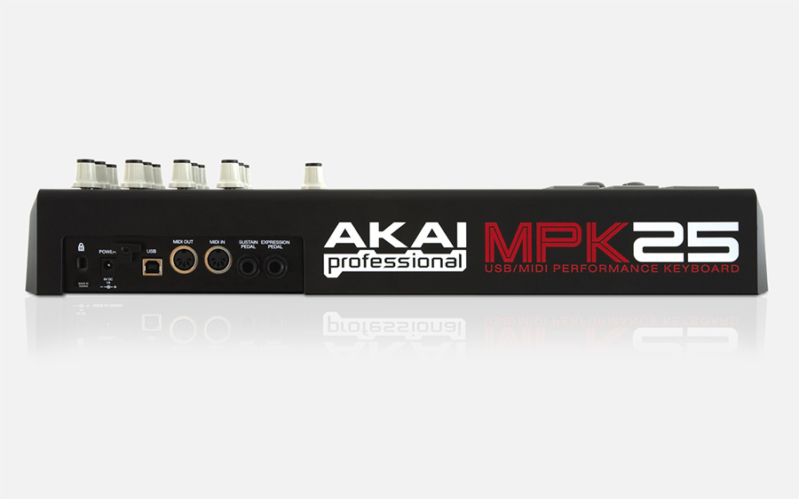 AKAI MPK25 میدی کنترلر