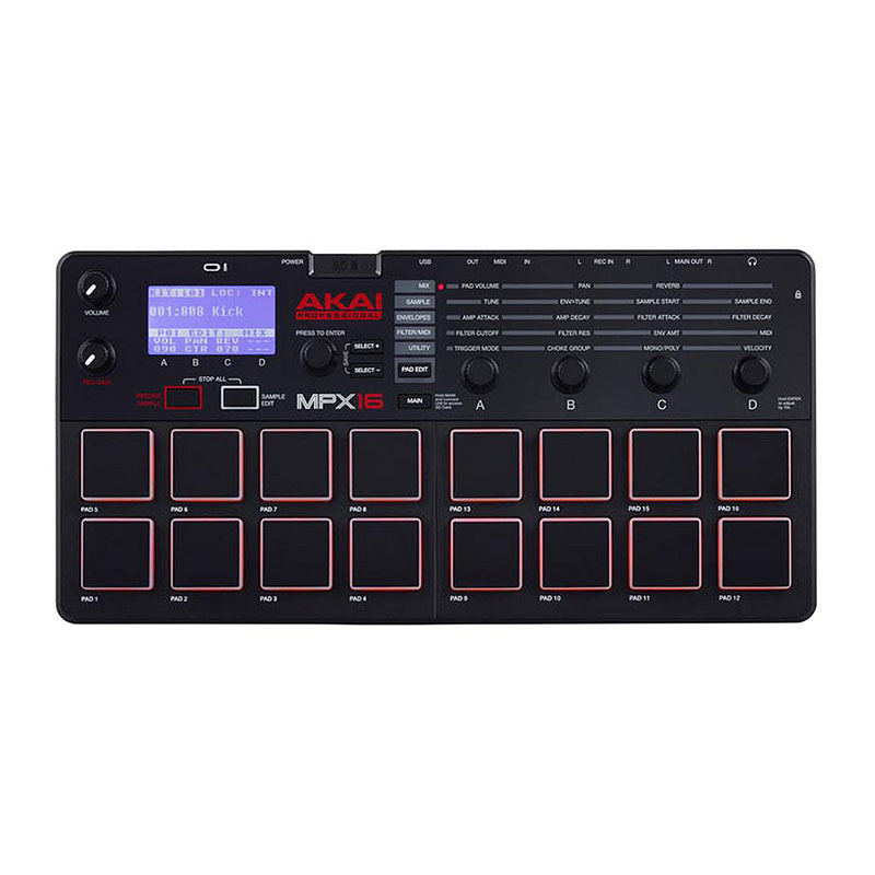 قیمت خرید فروش پد کنترلر آکایی AKAI MPX16