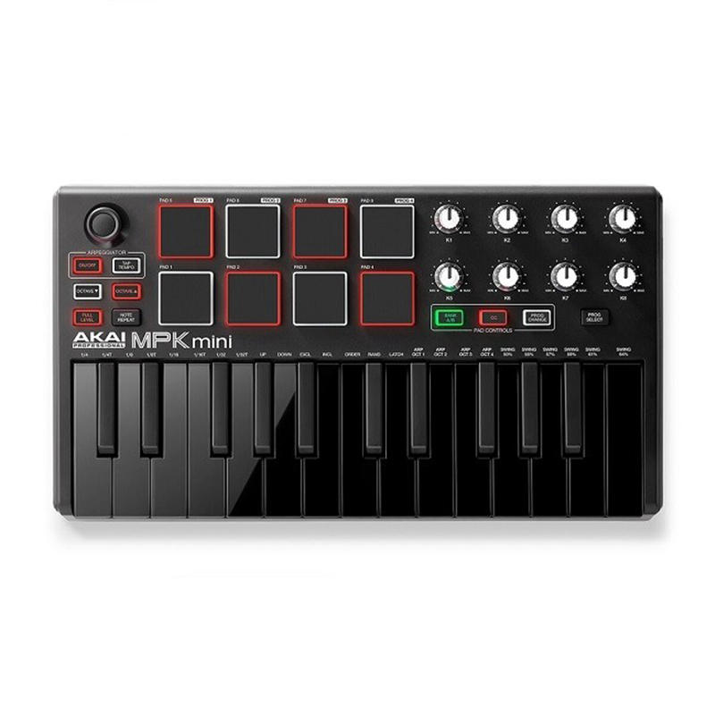 قیمت خرید فروش میدی کنترلر آکایی Akai Professional MPK Mini mkII Limited Edition Black on Black