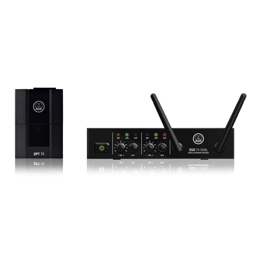 قیمت خرید فروش میکروفن بیسیم ای کی جی AKG DMS70 D Instrumental Set