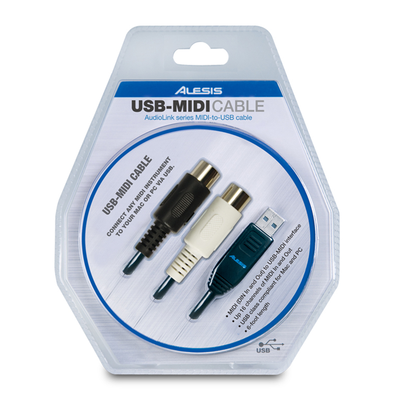 قیمت خرید فروش کابل رابط میدی به یو اس بی السیس Alesis Usb MIDI Cable