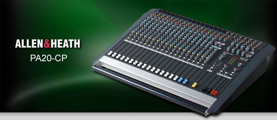 Allen & Heath PA20-CP پاور میکسر