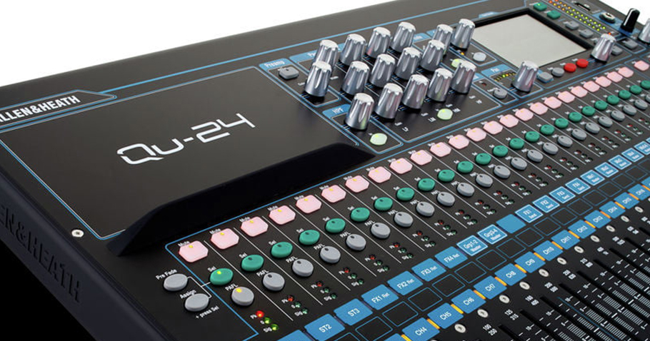 Allen & Heath QU-24 میکسر صدا