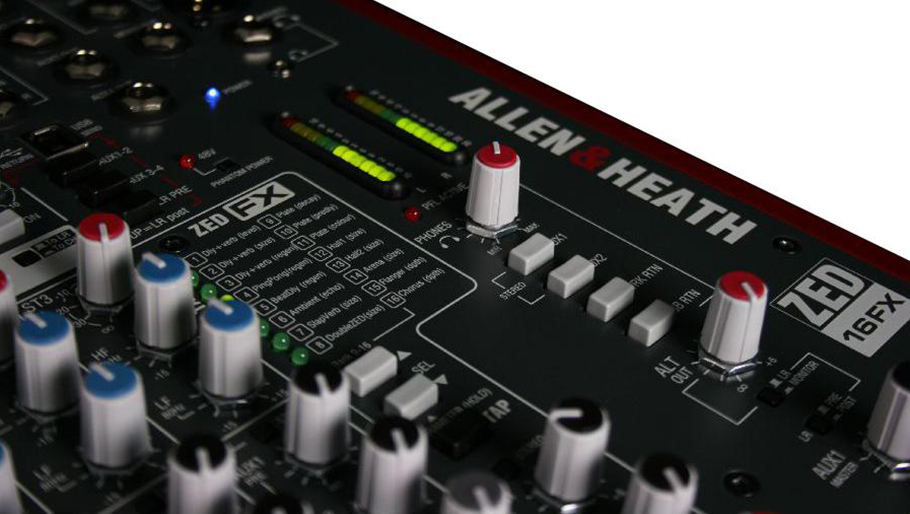Allen & Heath ZED-16FX میکسر صدا
