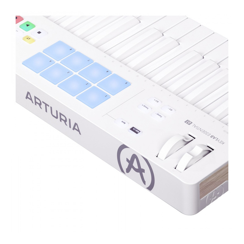میدی کنترلر آرتوریا Arturia Keylab Essential 61 Mk3 Alpine White
