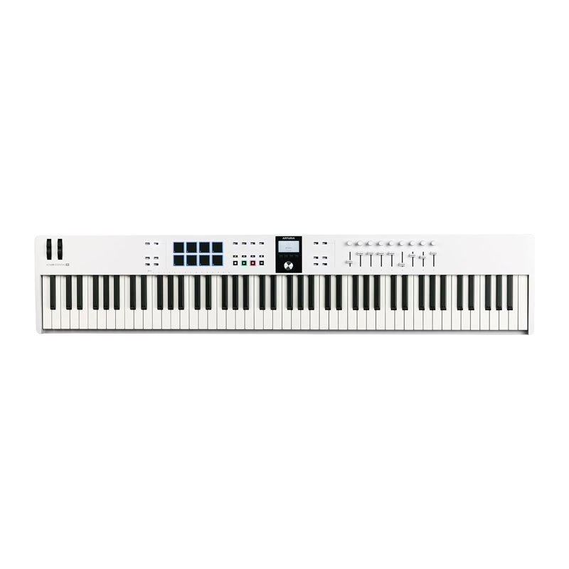 میدی کنترلر آرتوریا Arturia Keylab Essential 88 Mk3 White
