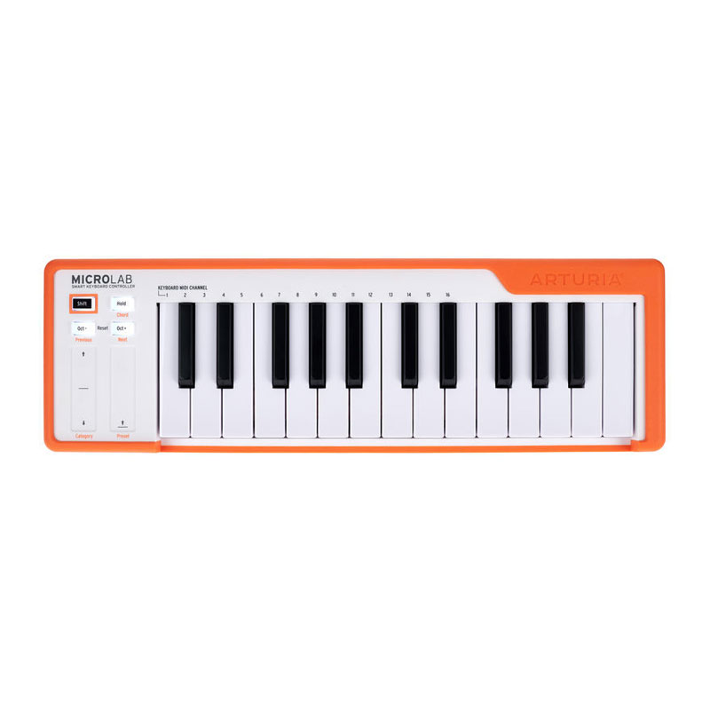 قیمت خرید فروش میدی کنترلر آرتوریا Arturia Microlab 25 Orange