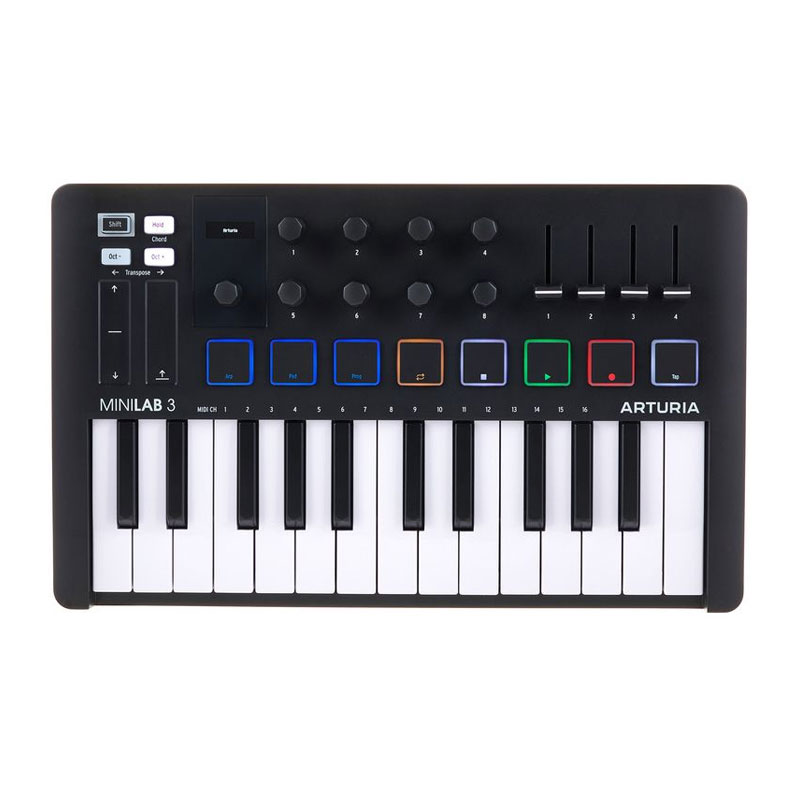 قیمت خرید فروش میدی کنترلر آرتوریا Arturia Minilab 3 Black