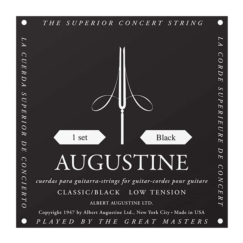 قیمت خرید فروش سیم گیتار کلاسیک آگوستین Augustine Classic-Black