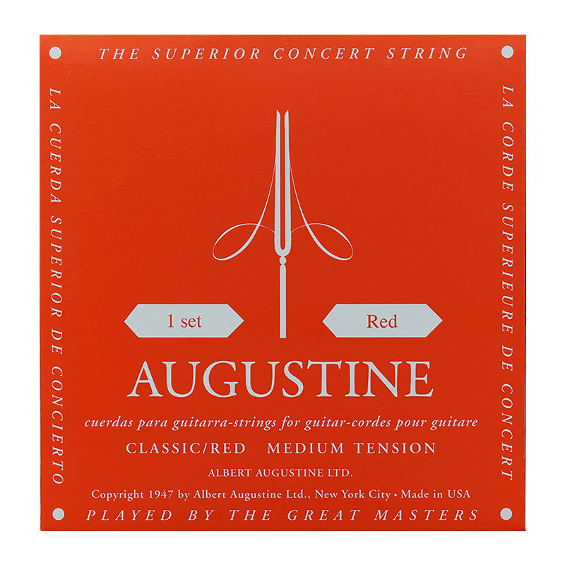 قیمت خرید فروش سیم گیتار کلاسیک آگوستین Augustine Classic-Red