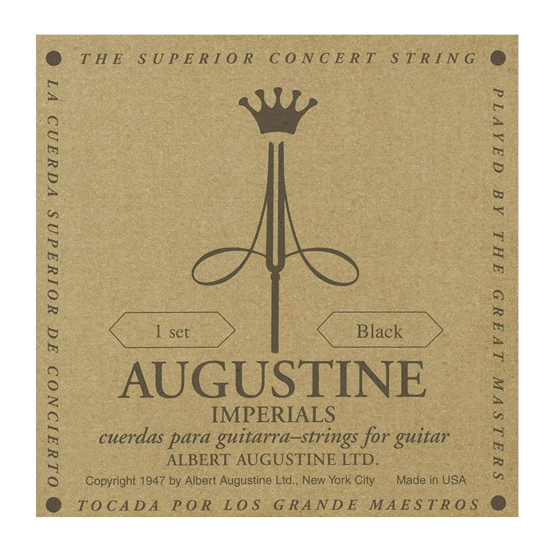 قیمت خرید فروش سیم گیتار کلاسیک آگوستین Augustine Imperial-Black