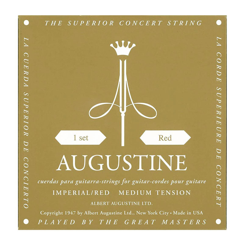 قیمت خرید فروش سیم گیتار کلاسیک آگوستین Augustine Imperial-Red