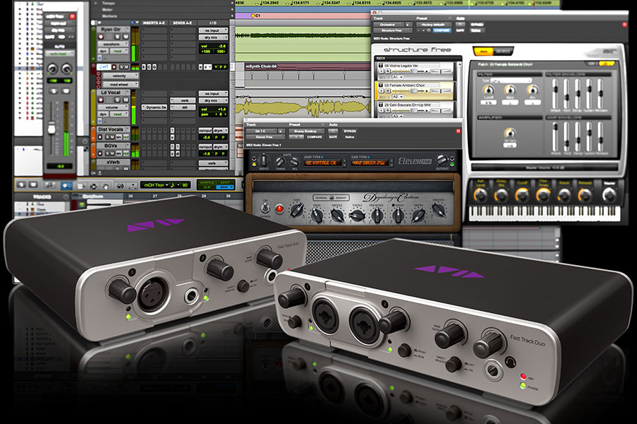 Avid Fast Track SOLO اوید کارت صدا