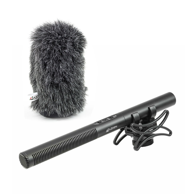 قیمت خرید فروش میکروفن شات گان آزدن Azden SGM-250 + SWS-100